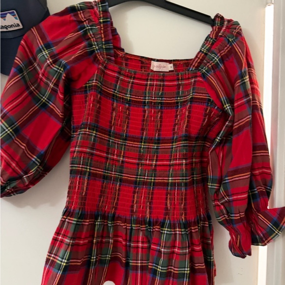 Ivy City Co. Red Plaid Top - Picture 2 of 2